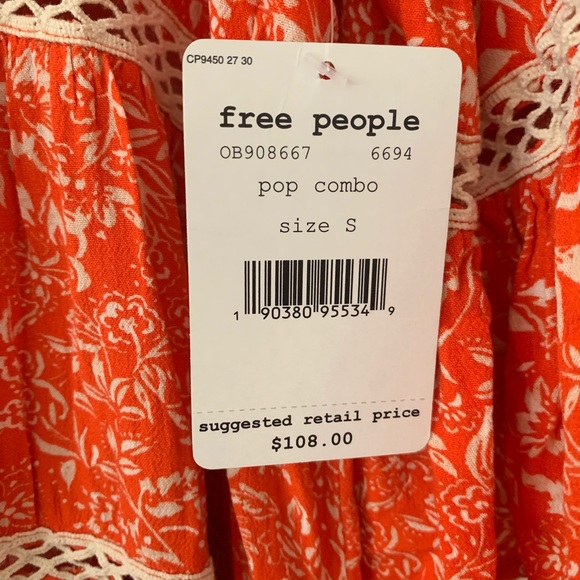 Free People Ruffled top - Picture 2 of 3